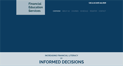 Desktop Screenshot of financial-education-services.org