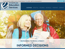 Tablet Screenshot of financial-education-services.org